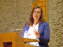 Wahlsynode 2025 - Wiederwahl der Schuldekanin Martina Dinner