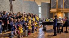 Gottesdienst zur Verabschiedung von Matthias Flierl als Bezirkskantor im evangelischen Kirchenbezirk Hochrhein